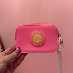 Micro Hot Pink Pouch with SCL Logo Stoney Clover Lane